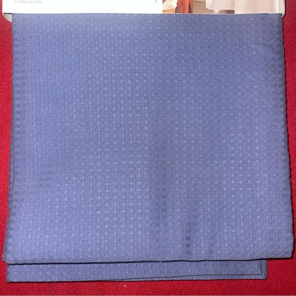 Docofil White Matelasse Fabric Cotton Shower Curtain 72x72” Made In Portugal NWT